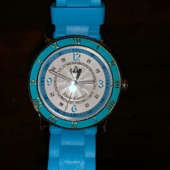 Turquoise and Silver Juicy Couture Watch - Picture 4 of 4